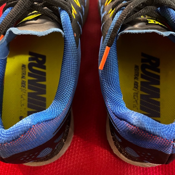 Mens Blue multicolor Nike running shoes - Picture 5 of 5